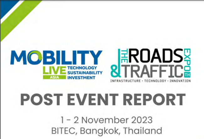 Mobility Live Asia 2023 ve Yollar ve Trafik Fuarı Tayland 2023
